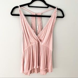 LA Hearts Pink Top